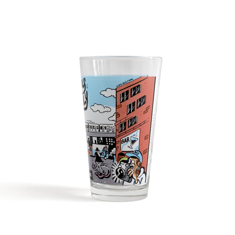 Locals Only Pint Glass